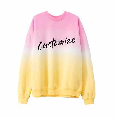 Thank You Pink Slouchy Pullover Sweatshirt