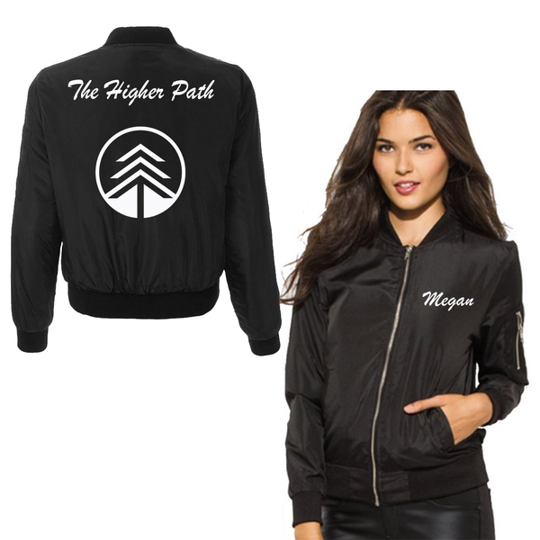 Higher Path Black Bomber Jackets