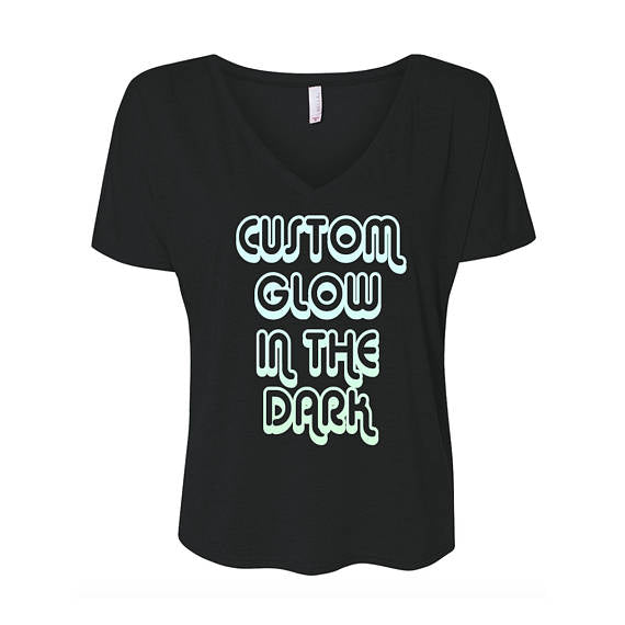 Glow In The Dark Flowy T-Shirt