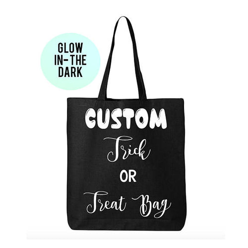 Glow In The Dark Trick Or Treat Bag