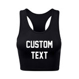 Custom Racerback Crop Top
