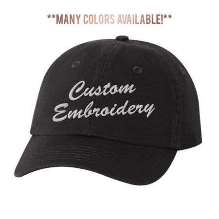 Custom Daisy Denim Bucket Hat