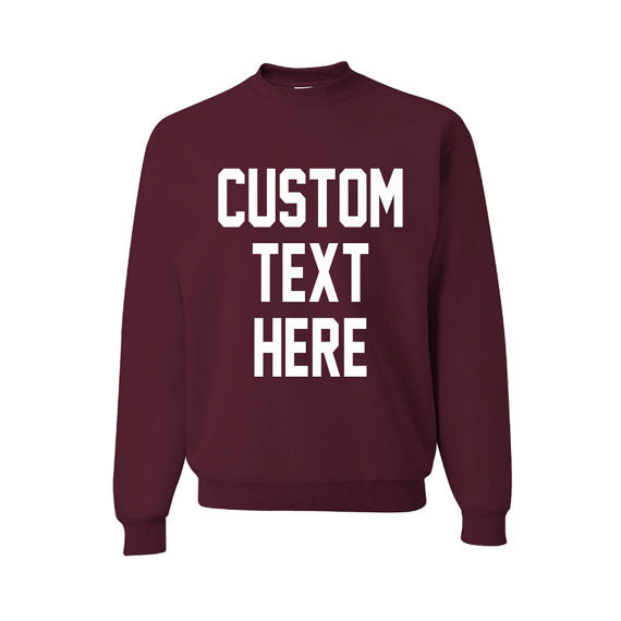 Custom Unisex Pullover Sweatshirt