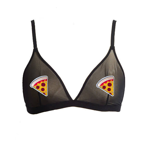 Pizza Mesh Bralette